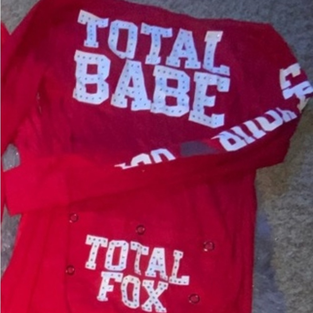 Victoria's Secret rhinestone Onsie